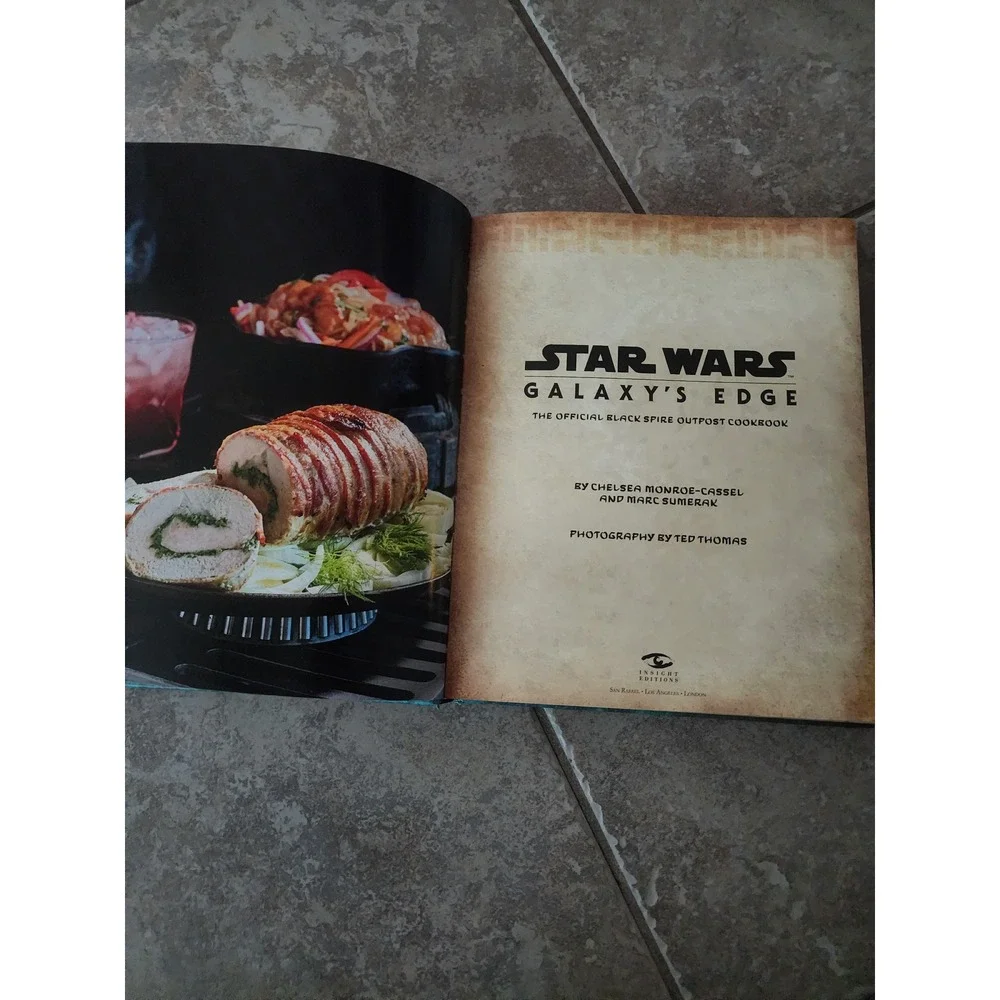 Star Wars Galaxys Edge Official Black Spire Outpost Cookbook Hardcover Insight